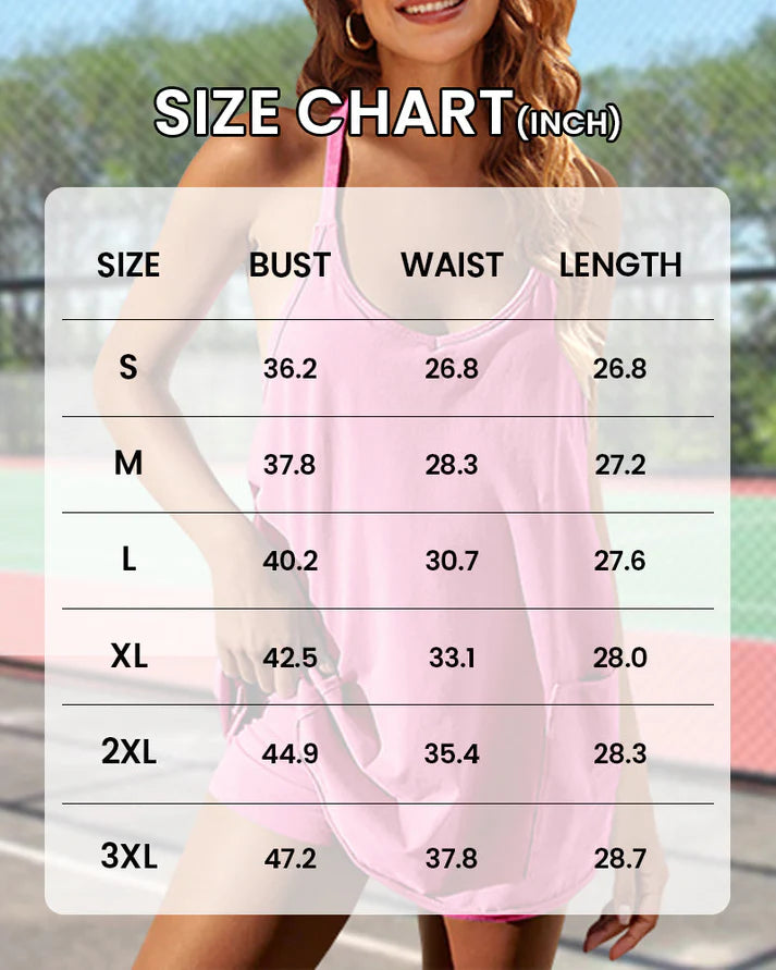 Athletic Mini Romper Dress