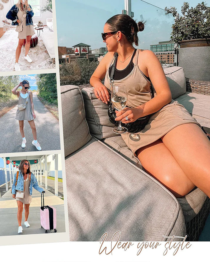 Athletic Mini Romper Dress