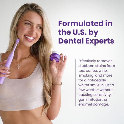 Purple Teeth Whitening Powder