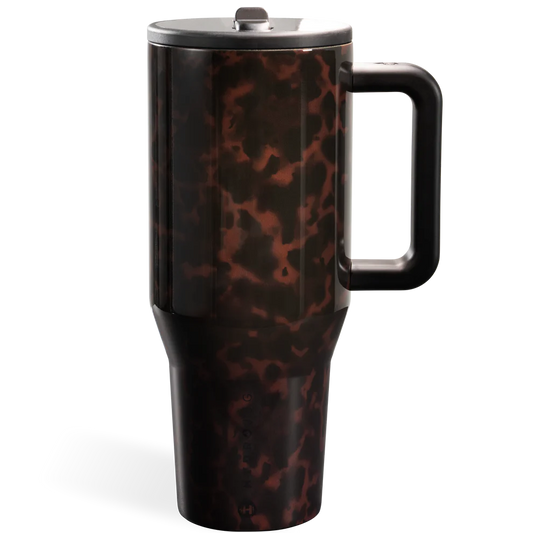 40 Oz Tortoise Tumbler