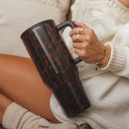 40 Oz Tortoise Tumbler