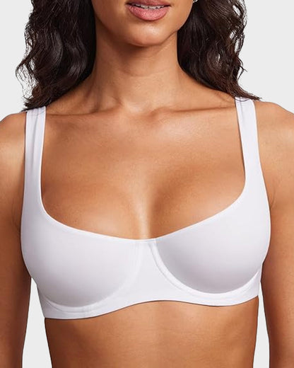 Seamless Unlined Balconette Bra