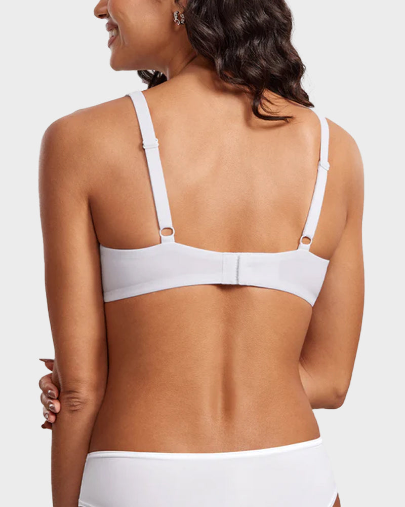Seamless Unlined Balconette Bra