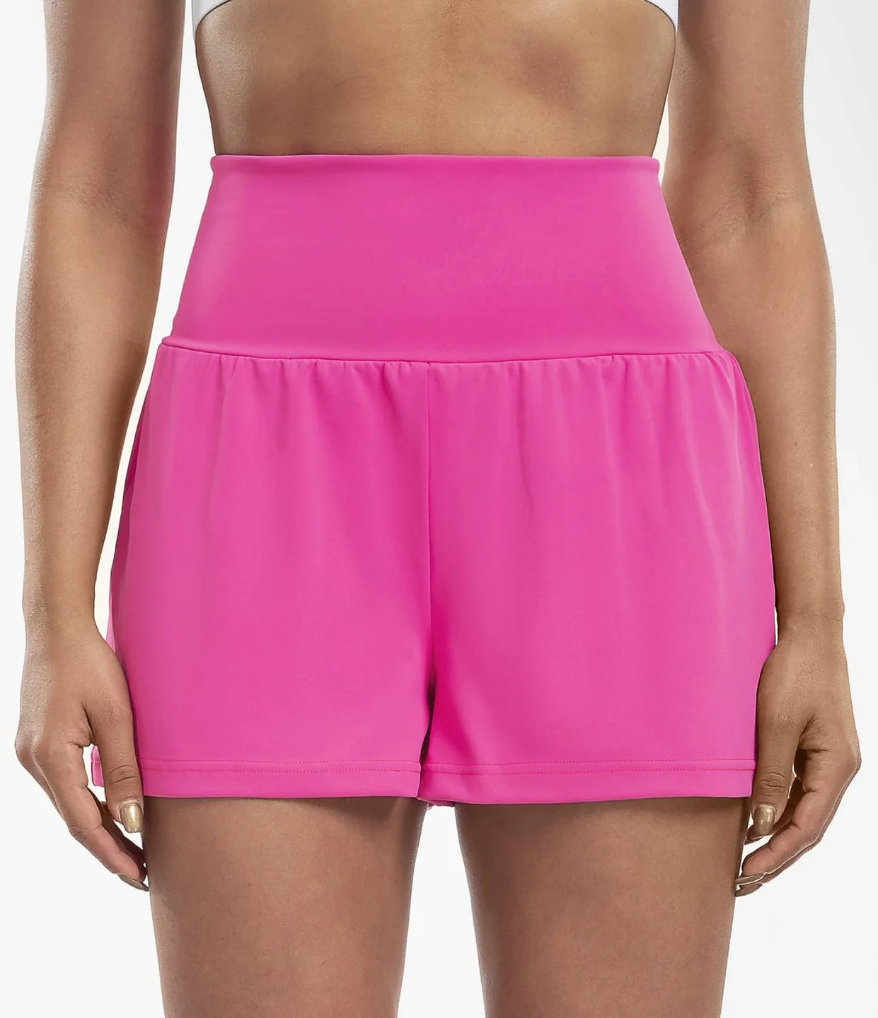 2 in 1 High Waist Shorts